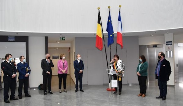 Visite de l'ambassadeur e France en Belgique