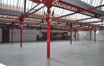 Salle rouge : 2.610 m2