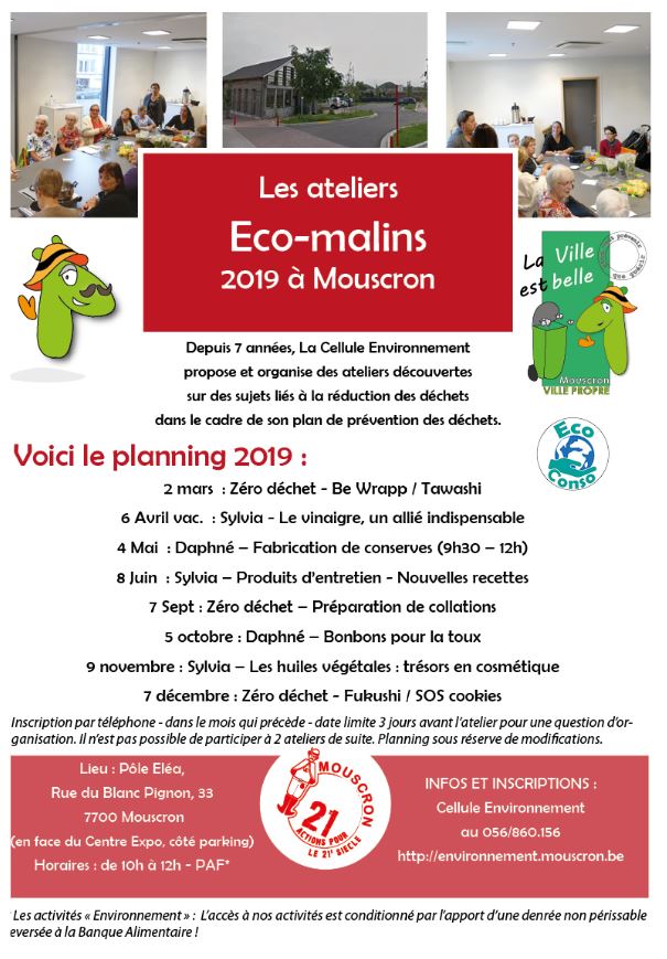 Eco malin 2019 mouscron
