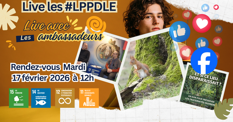 illustation du live les petits pas dans l'écran à suivre tous les 3e mardi du mois en ligne à midi pile