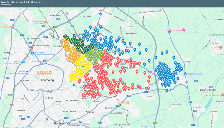 cliquez sur le lien pour voir sur google map votre zone